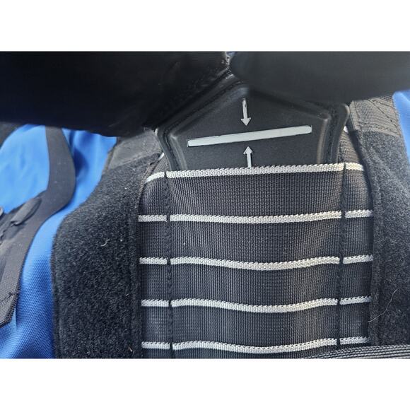 Lowe Alpine Contour Classic 90x15 Backpack - Blue - INTERNAL FRAME NOT INCLUDED - Picture 8 of 15